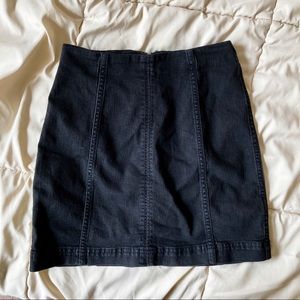 FREE PEOPLE Modern Femme Denim Mini